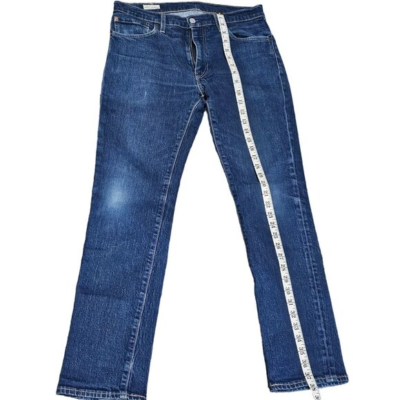 Levi 511 Jeans Men's Jeans 5 Pocket medium dark denim  W32‎ L30 - Picture 8 of 11